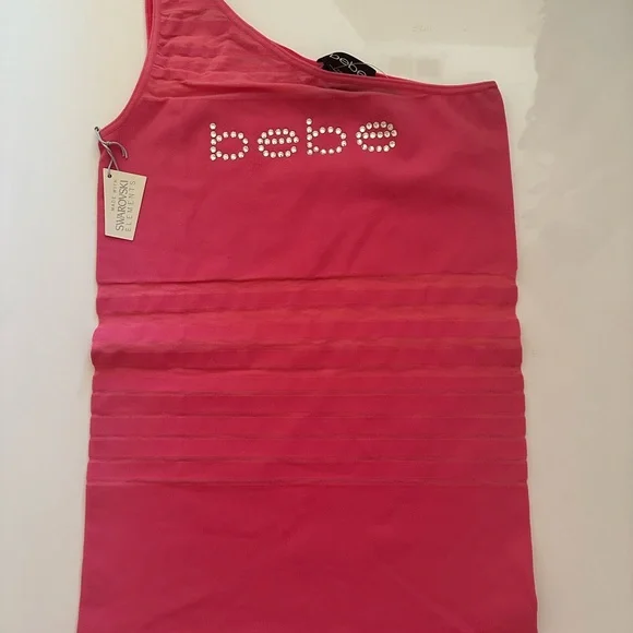 bebe Pink Tank Top - Picture 1 of 3